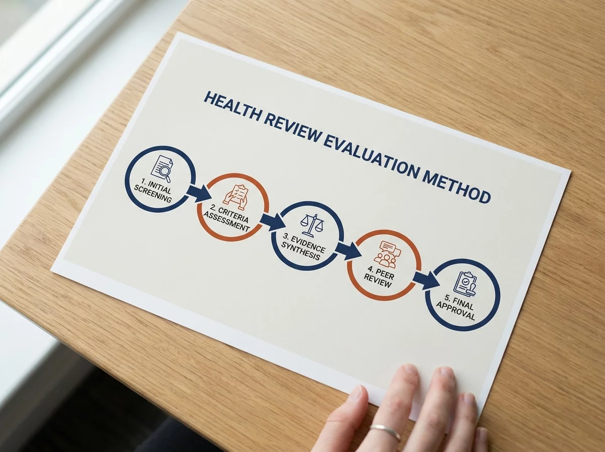 Infographie methode evaluation avis en 5 etapes